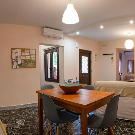 The House Under The Rocks Of Meteora 1